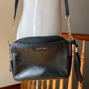 Calvin Klein black crossbody bag
